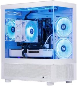 NINGMEI Gaming PC AMD Ryzen 5 7500F RX9060 XT 16GB GDDR6