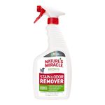 Nature's Miracle Dog Stain and Odour Remover, Perfect for Everyday Messes, Removes Tough Odour & Stains, Feces, Vomit, Urine, Drool, Freshens with Light Scent, Trigger Spray - 709ml