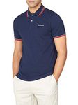 Ben Sherman Men's Signature Polo Shirt, Blue (Dark Navy 25), Medium (Size:M)