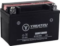 Yimatzu GTX9L-BS AGM Battery for Medium Sized ATVs, Scooters, Dirt Bikes, Dune Buggies, Go Karts, Riding Lawn Mowers, and Other Powersports, Mobility, Watersports, and Lawn & Garden Products