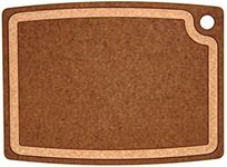 Epicurean Gourmet Series Cutting Board with Juice Groove, 44 cm Length, Nutmeg/Natural