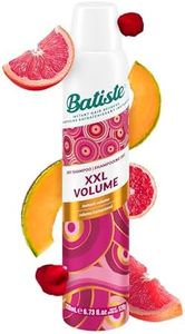 Batiste Dry Shampoo Spray XXL, Adds Volume & Texture, Instantly Refresh Hair, Absorbs Oil & Grease, Waterless Shampoo, Paraben & Sulfate Free, 200ml