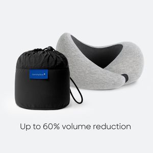 Ostrichpillow Go Travel Neck Pillow – Ergonomic Memory Foam Support