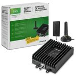 SureCall Fusion2Go 3.0 Vehicle Cell Phone Signal Booster for Car, Truck, Van, SUV, Boosts 5G/4G LTE for All Canadian Carriers, Telus, Bell, Rogers, High Gain Exterior Antenna, Multi-User, ISED Approved, USA Company