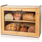 BYUNER Bread Boxes Bamboo Bread Sto