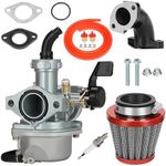 YOXUFA PZ22 Carburetor 22mm Carb Air Filter Kit for Coolster TaoTao Apollo SSR 125cc 110cc Pit Dirt Bike ATV XR CRF50 TaoTao DB14 rfz blazer Pitster Pro 4 Stroke Engine Chinese 4 Wheeler Quad Parts