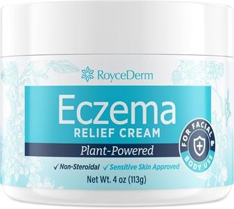 Roycederm Eczema Relief Cream for Face & Body – Steroid-Free Daily Moisturizer with 1% Colloidal Oatmeal for Sensitive, Eczema-Prone Skin – Soothes Dry, Itchy, Redness – Safe for Adults, Kids & Baby