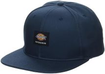 Dickies Men's Skateboarding Flat Bill Cap Blue