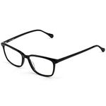 Felix Gray Faraday Blue Light Glasses Men & Women, Blue Light Blocking Glasses, Gaming Glasses, Computer Glasses, Black, Wide