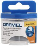 Dremel 426B 1-1/4-Inch Reinforced Rotary Tool Cut-Off Wheels, 20 Piece