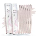 Lumora Facial Razor for Women - Pack Of 6 | Ideal for Eyebrows, Upper Lips, Chin, Side Locks | Pain-Free & Safe Face Hair Remover Razor (6)