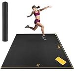 BesWin Large Exercise Mat for Home 
