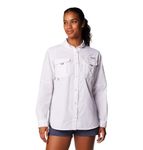 Columbia Women's Bahama II Long Sleeve, White, Small