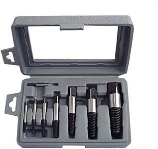 PANOVOS (8pcs) Pipe Screw Extractor Set,Damaged Screw Broken Bolt Water Pipe Remover Set