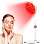 Shyineyou Red Light Lamp, 100 PCS 3-in-1 Chip Designed LEDs Infrared Light with Base, Adjustable Angle & Brightness & Height Red Lamp at Home and Office