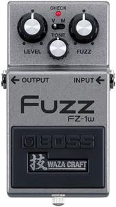 BOSS FZ-1w FUZZ –Distortion Effects Pedal. All-Analog Premium Waza Craft Pedal for the Ultimate BOSS Tone Experience. Vintage and Modern Modes. For Guitar and Other Instruments