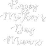 Mother's Day Vinyl Decal perfect fo