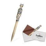 FEMONGY Letter Opener Knife, Letter Openers with Grip Handle, Paper Knife Letter Opener, Letter Opener Sword, Envelope Opener, Letter Knife for Office or Home Use,Gift for Collectors, Fans - Anubis