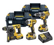 DEWALT DCK368P3T Triple Kit, 18 V, Yellow, 27 x 32 x 15