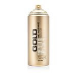 Montana Cans 285943 Spray Can 400 ml, GLD400, M3000, Gold Chrome