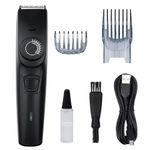 ZEAPLUFE Battery Powered Beard Trimmer For Men,Professional Beard Trimmer For Man With 4 Trimming Combs, 45 Min Cordless Use, Trimmer For Private Parts,Pubic Hair Trimmer