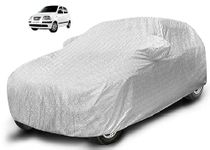 Auto Hub Hyundai Santroo Xing (Model : 2003-2015) Car Cover 100% Waterproof/Santroo Xing Old Car Cover/Car Cover Santroo Xing Old Waterproof, Car Body Cover (Metallic Silver, 1 Unit)