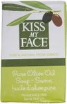 (3 Bars) - Kiss My Face - Pure Olive Oil Bar Soap Value Pack Fragrance Free - 3 Bars