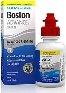 Boston Advance Contact Lens Solution by Bausch+ Lomb, for Gas Permeable Contact Lenses, 1 Fl Oz (Packaging May Vary)