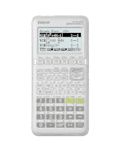 Casio fx-9750GIII White Graphing Calculator (fx-9750GIII-WE), 4 AA batteries required. (included)