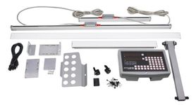 Accusize Industrial Tools 2-Axis DRO for 12 x 24 Inch Lathe Machine Package (Ditron Brand) with Glass Scale, 6 x 30 Inch Travel, Sin3-2001