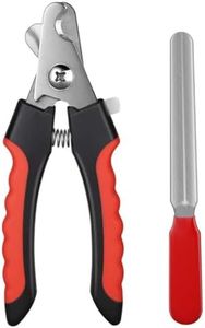 Agirav Professional Animal Nail Cutter Clipper Trimmer Filer for Small, Medium and Large Dogs, Puppies, Cats and Kittens Claw Grooming Tool Set (Nail Clipper) (Medium)