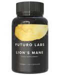 Lions Mane Supplement High Strength - 1500mg per Serving - Brain Fog/Cognitive Supplements by Futuro Labs - Nootropic Lion’s Mane Mushroom Capsules (Vegan) - 50% Polyphenols - 120 Day Supply (UK Made)