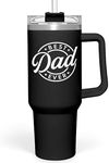 SANDJEST Best Dad Ever Tumbler with