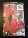 Butterick 5772 Sewing Pattern, Misses'/Children's/Girls' 18" Doll Cape & Muff