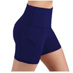 Athletic Shorts for Women High-Waist Tummy Control Yoga Shorts Butt Lift Stretch Running Fitness Shorts with Pockets My Orders Placed Recently by Me 2023 Summer