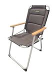 Outdoor Revolution Van Light Folding Campervan Chair For Camping Lightweight Aluminium Frame with Quick Drying 3D Mesh & Foam Padding