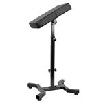 Tattoo Arm Rest, Tattoo Armrest Stand, HUOXOU Four-corner base Stability Strongly, Adjustable Height, Thicken Soft Sponge Pad, Foldable Arm Rest Stand for Artist