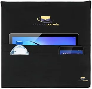 Airplane Pockets Airplane Tray Table Cover with Pocket Organizer | Seat Back Organizer & Storage for Personal Items | Travel Accessories | Perfect Holiday Gift | Airplane Travel Essentials for Flying