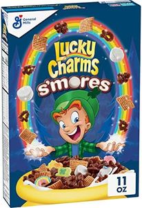 Lucky Charms Smores Breakfast Cereal with Marshmallows, 11 OZ