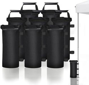 Canopy Weights Sand Bags for Weight Windproof Pop up Canopy Tent -No Handle(No Sand)-8 Pack-224LBS