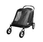 Apollo 3-in-1 Pet Stroller | Dog Buggy | Dog Pram | Dog Strollers | Dogs Pushchair | Dog Wheels | Lightweight Detachable Foldable Portable Pet Carriers Bag Jogger for Medium Large Dogs Cats Uk