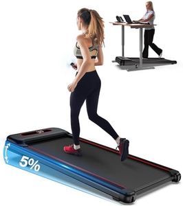 WELLFIT 5% Incline Foldable Treadmill, 330+lbs Capacity