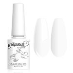 Vishine Soak-Off UV LED Gel Polish Nail Art Manicure 8ml Lacquer White #020