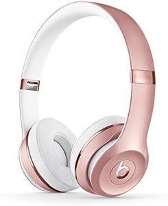 Beats Solo3 Wireless On-Ear Headphones - Apple W1 Headphone Chip, Class 1 Bluetooth, 40 Hours Of Listening Time - Rose Gold (Latest Model)