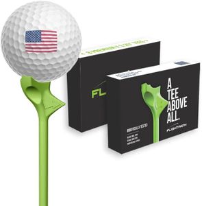 FLIGHTPATH Premium Golf Tees (16, Green, 3.25")