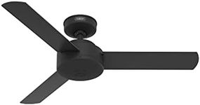 Hunter Fan Company 51847 Presto Ceiling Fan, Matte Black, 10.09x44x44