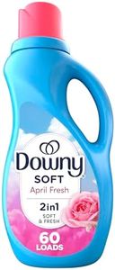 Downy Fabric Softener Liquid, April Fresh Scent, 44 fl oz, 60 Loads