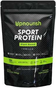 Vegan Sport Protein Powder Vanilla – 30g Plant Based Protein, VELOSITOL, BCAAs, Organic Greens & Fruits, Probiotics, Tart Cherry for Post Workout Recovery, Inform Sports Certified Keto - 20 servings