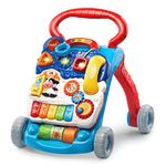 VTech Baby Sit-To-Stand Learning Walker (Frustration Free Packaging), Blue- Multi Color