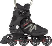 K2 Kinetic 80 Men's Inline Skates - Black/Gray, 10.0